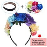 18 Pcs Women's Satin Non-Slip Headbands Set