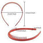 Colorful Non-Slip Headbands for Women & Girls