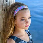 Cute Rainbow Tie Dye Headbands for Girls