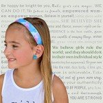Cute Rainbow Tie Dye Headbands for Girls