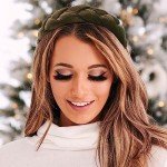 DRESHOW Velvet Braided Headbands for Women