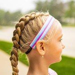 Cute Rainbow Tie Dye Headbands for Girls