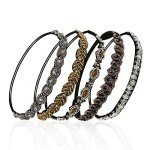 Stylish Rhinestone Elastic Headband Set for Women