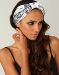 Boho Paisley Knotted Headbands for Women