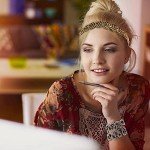 Stylish Rhinestone Elastic Headband Set for Women