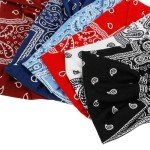 Boho Paisley Knotted Headbands for Women