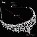 Silver Queen Tiara and Headband for Women