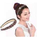 Crystal Rhinestone Hairband for Women and Girls