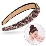 Crystal Rhinestone Hairband for Women and Girls