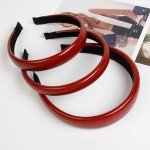 3 Pack Retro Red Headbands for Women