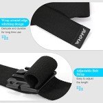 Adjustable Unisex Elastic Stretch Web Belt - Black