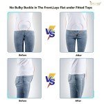 Invisible Stretch Belt for Women - J-Black & White