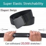 LionVII Elastic Stretch Belts - No Metal, Trim-To-Fit