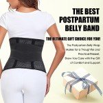 MAMODY Postpartum Belly Wrap and Waist Cincher