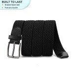 DOOPAI Elastic Stretch Braided Belts for Everyone
