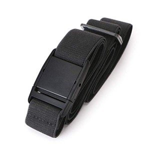 Invisible Elastic Stretch Belt for Women - Black