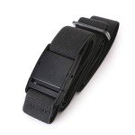 Invisible Elastic Stretch Belt for Women - Black
