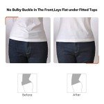 Invisible Elastic Stretch Belt for Women - Black