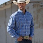 Western Cowboy Belt with Longhorn Bull Buckle