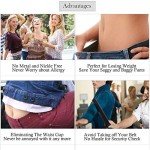 Invisible Elastic Stretch Belt for Women - Black