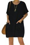 Ladybranch Women's Casual Swing Dress with Pockets