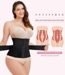 Women’s Waist Trainer Body Shaper Belt - Black