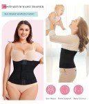 Women’s Waist Trainer Body Shaper Belt - Black