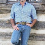 Brown Embossed Western Leather Belt for Everyone