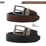 Reversible Leather Belt for Women – Two Colors