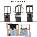 Reversible Leather Belt for Women – Two Colors