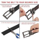 Reversible Leather Belt for Women – Two Colors