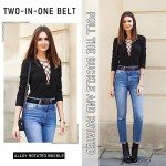 Reversible Leather Belt for Women – Two Colors