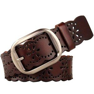 Stylish Women's Genuine Leather Waist Belt