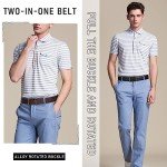 Reversible Leather Belt for Women – Two Colors