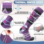 Merino Wool Ski Socks - 3 Pairs for All