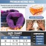 Merino Wool Ski Socks - 3 Pairs for All