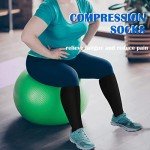 Copper Compression Socks for Women - 4 Pairs