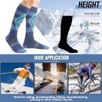 Merino Wool Ski Socks - 3 Pairs for All
