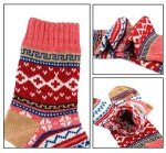 5-Pack Women's Vintage Thick Knit Winter Socks