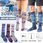 Merino Wool Ski Socks - 3 Pairs for All