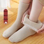 Cozy Wool Thermal Socks for Women - 5 Pairs