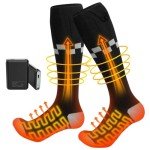 iKuchelife Rechargeable Heated Socks for Winter