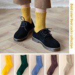 Cozy Wool Thermal Socks for Women - 5 Pairs