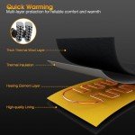 iKuchelife Rechargeable Heated Socks for Winter