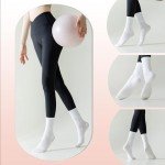 Non-Slip Gripper Yoga Socks for Women (4 Pairs)