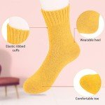 Cozy Wool Thermal Socks for Women - 5 Pairs