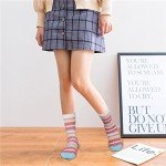 Cozy Vintage Wool Winter Socks for Women - 5 Pairs