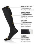 Cambivo Compression Socks for Swelling - 2 Pairs