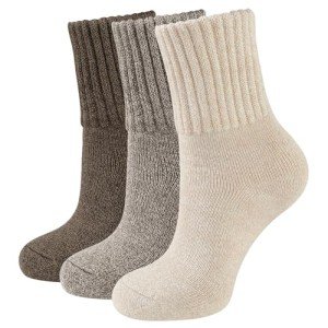 Cozy Winter Crew Socks for Women - 3 Pairs