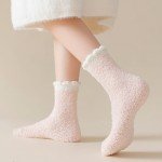Cozy Winter Fuzzy Socks for Women - 5 Pairs